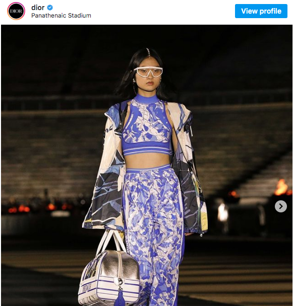 La l nea deportiva de Dior hace su debut mundial